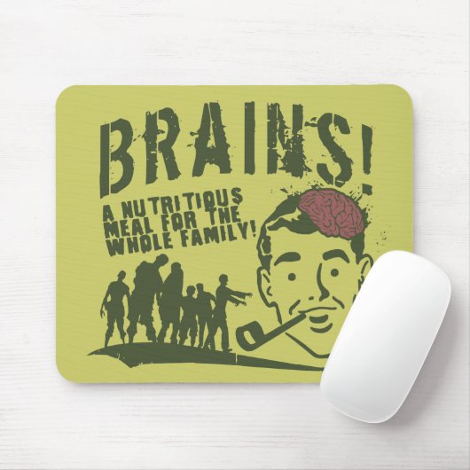 Gehirne! Mousepad (Mit Mouse)