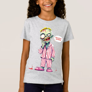 Gehirne schmecken besser mit Ketschup! Zombie in P T-Shirt