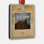 Gehirne Silbernes Ornament (Rechts)