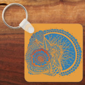 Gehirne Skull Schlüsselanhänger (Vorderseite)