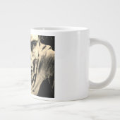 Gehirne vor Kaffee Jumbo-Tasse (Rechts)