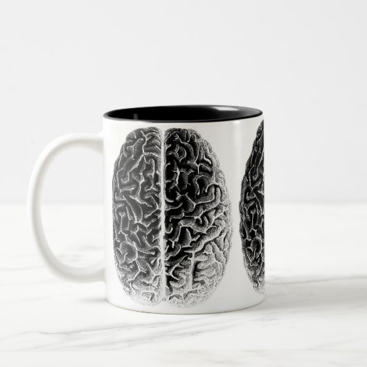 Gehirne Zweifarbige Tasse (Links)