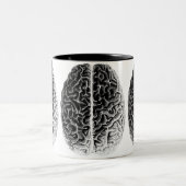 Gehirne Zweifarbige Tasse (Mittel)
