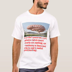 Gehirnerhaltungsbotschaft (Gebäude) T-Shirt