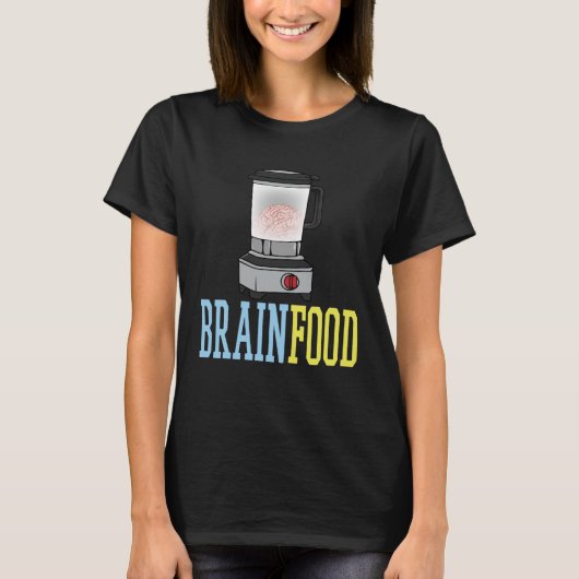 Gehirnfutterprozessor T-Shirt (Vorderseite)