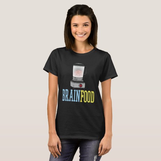Gehirnfutterprozessor T-Shirt (Vorne ganz)