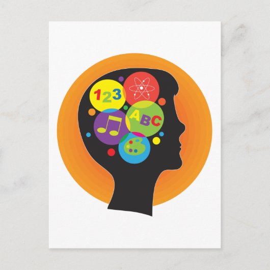 Gehirnkind Postkarte (Vorderseite)