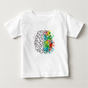 Gehirnpsychologie Baby T-shirt
