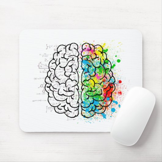 Gehirnpsychologie Mousepad (Mit Mouse)