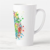 Gehirnpsychologie zeichnend Idee Milchtasse (Rechts)