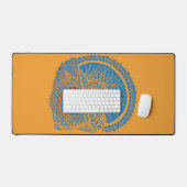 Gehirnschädel Schreibtischunterlage (Tastatur & Maus)