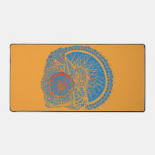 Gehirnschädel Schreibtischunterlage (Vorderseite)