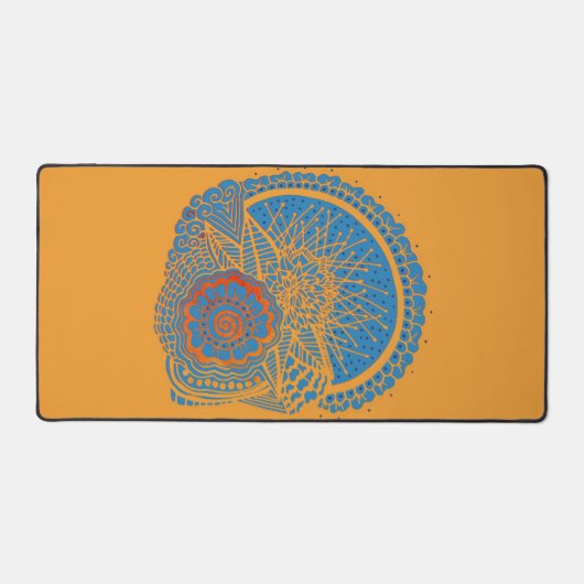 Gehirnschädel Schreibtischunterlage (Vorderseite)