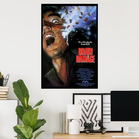 GEHIRNSCHADEN POSTER (Heimbüro)