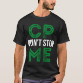 Gehirnschädigung Bewusstsein Zerebral Palsy CP wir T-Shirt (Vorderseite)