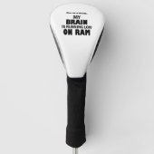 Gehirntief im RAM Golf Headcover (Vorderseite)