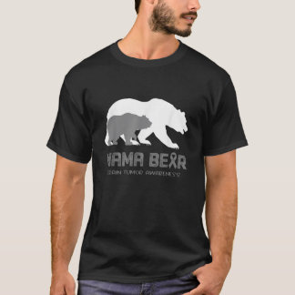 Gehirntumorbewusstsein der Mama Bären für Frauen M T-Shirt
