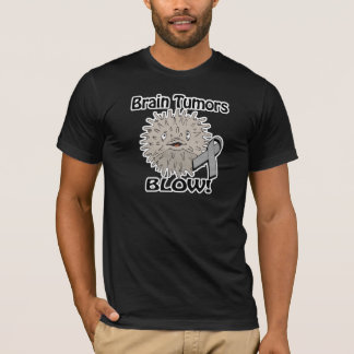 Gehirntumoren bläst Bewusstseinsdesign T-Shirt