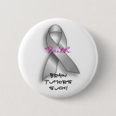 Gehirntumoren sind zum Kotzen Button (Vorderseite)