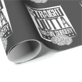 Gehirnüberlebensmittel Operation Posttumor-Erholun Geschenkpapier (Rolleneckpunkt)