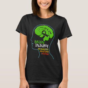 Gehirnverletzung Bewusstsein TBI Überall jederzei T-Shirt