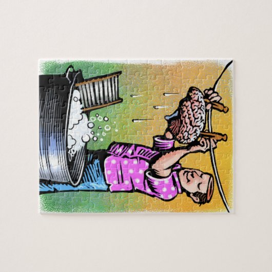 Gehirnwaschanlage Puzzle (Horizontal)