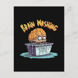 Gehirnwäsche Begleitkarte