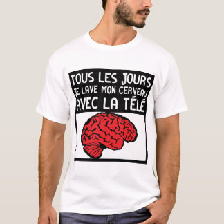 Gehirnwäsche mit expressionem Gehirn T-Shirt