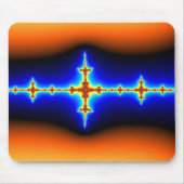 Gehirnwelle - Fraktal Mousepad (Vorne)