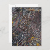 Gehirnwellen 2014 postkarte (Vorne/Hinten)