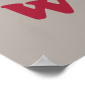 Gehirnwellen Poster (Ecke)