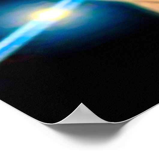 Gehirnwellen Poster (Ecke)