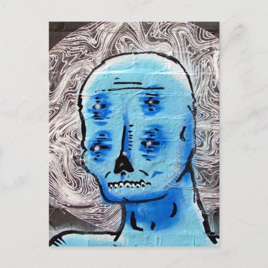 Gehirnwellen Postkarte (Vorderseite)