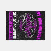 Gehirnwellen sind so mächtige Ärzte untersuchen si Fleecedecke (Vorderseite (Horizontal))