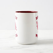 Gehirnwellen Zweifarbige Tasse (Mittel)