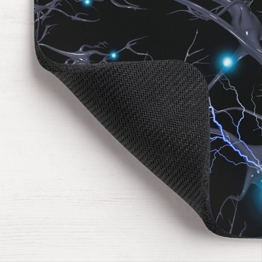 Gehirnzellen. Neuronen Mousepad (Ecke)