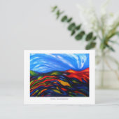 Gehobene Stimmung POSTKARTE (Stehend Vorderseite)
