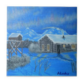 Gehöft-Kabine Fliese (Vorderseite)