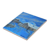 Gehöft-Kabine Fliese (Seite)