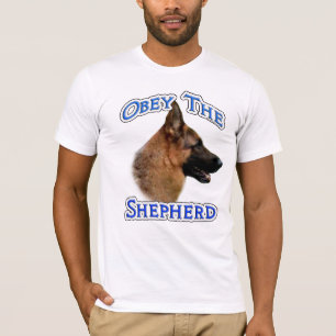 Gehorche dem Deutschen Schäferhund T-Shirt