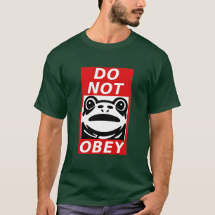 Gehorche nicht - Frosch 🐸 Free Portland T-Shirt