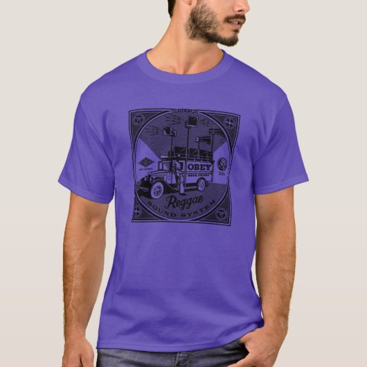 Gehorche Rocksteady Reggae Sound System Junge T-Shirt (Vorderseite)