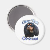 Gehorchen der Cavalier - Magnet (Vorderseite/Rückseite)