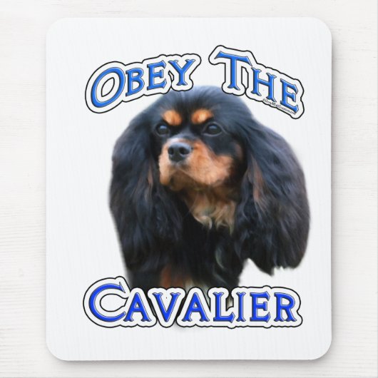 Gehorchen der Cavalier Mousepad (Vorne)