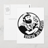 Gehorchen Postkarte (Vorne/Hinten)