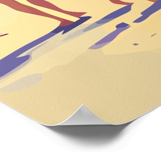 Gehorchen Sie diesem Impuls und kommen Sie runter, Poster (Ecke)