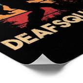 Gehörhaftes Bewusstsein - Loss Gebärdensprache und Poster (Ecke)