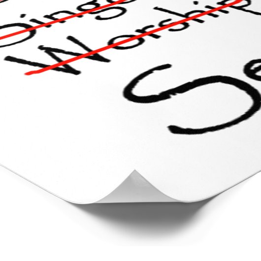 Gehörhaftes Servant Poster (Ecke)