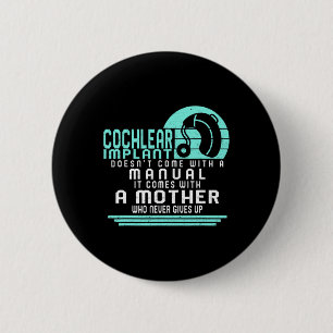 Gehörlose Bewusstsein Mutter Cochlear Implant ASL Button