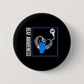 Gehörlose Bewusstsein Tod Cochlear Implant ASL H Button (Vorderseite)